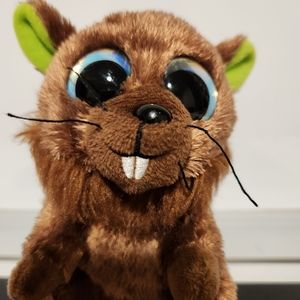 Lumo Stars brown small beaver plush 6".